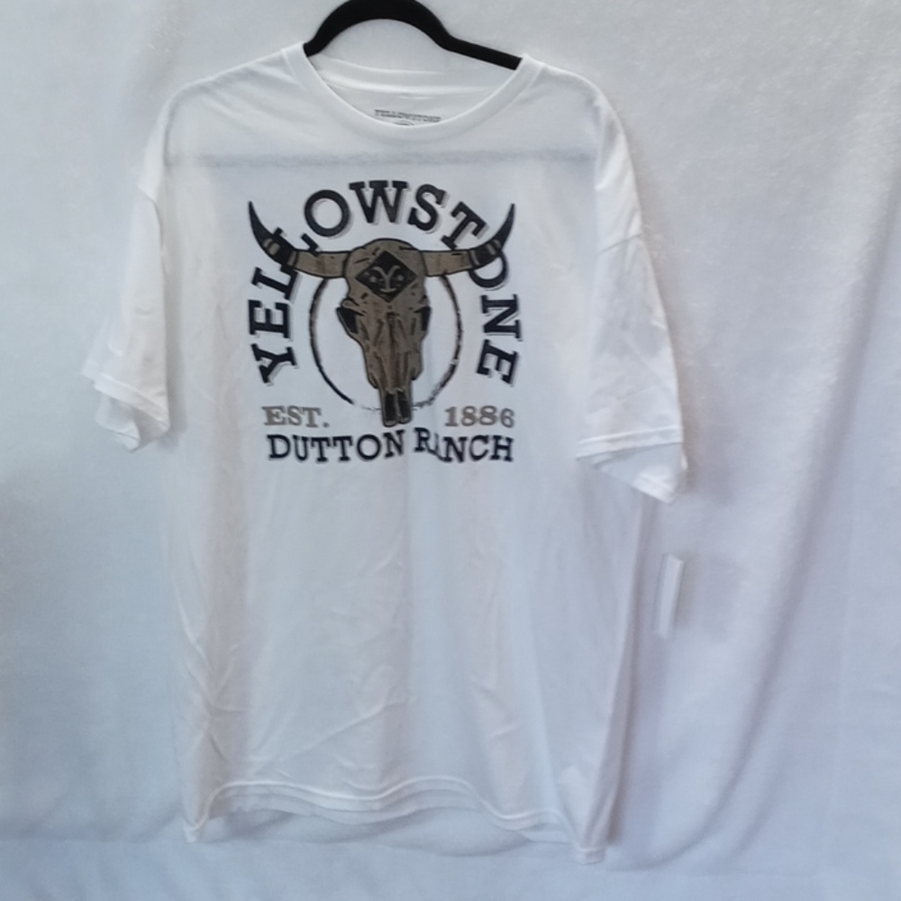 Yellowstone Dutton Ranch EST. 1886 XL White